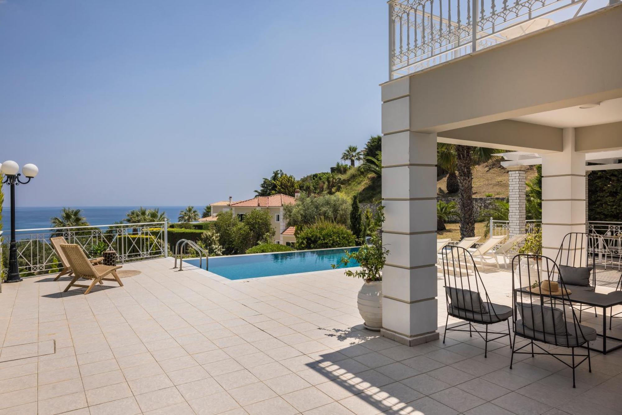 Karavádhos Sea View Villa Kefaloniaprivatevillas מראה חיצוני תמונה