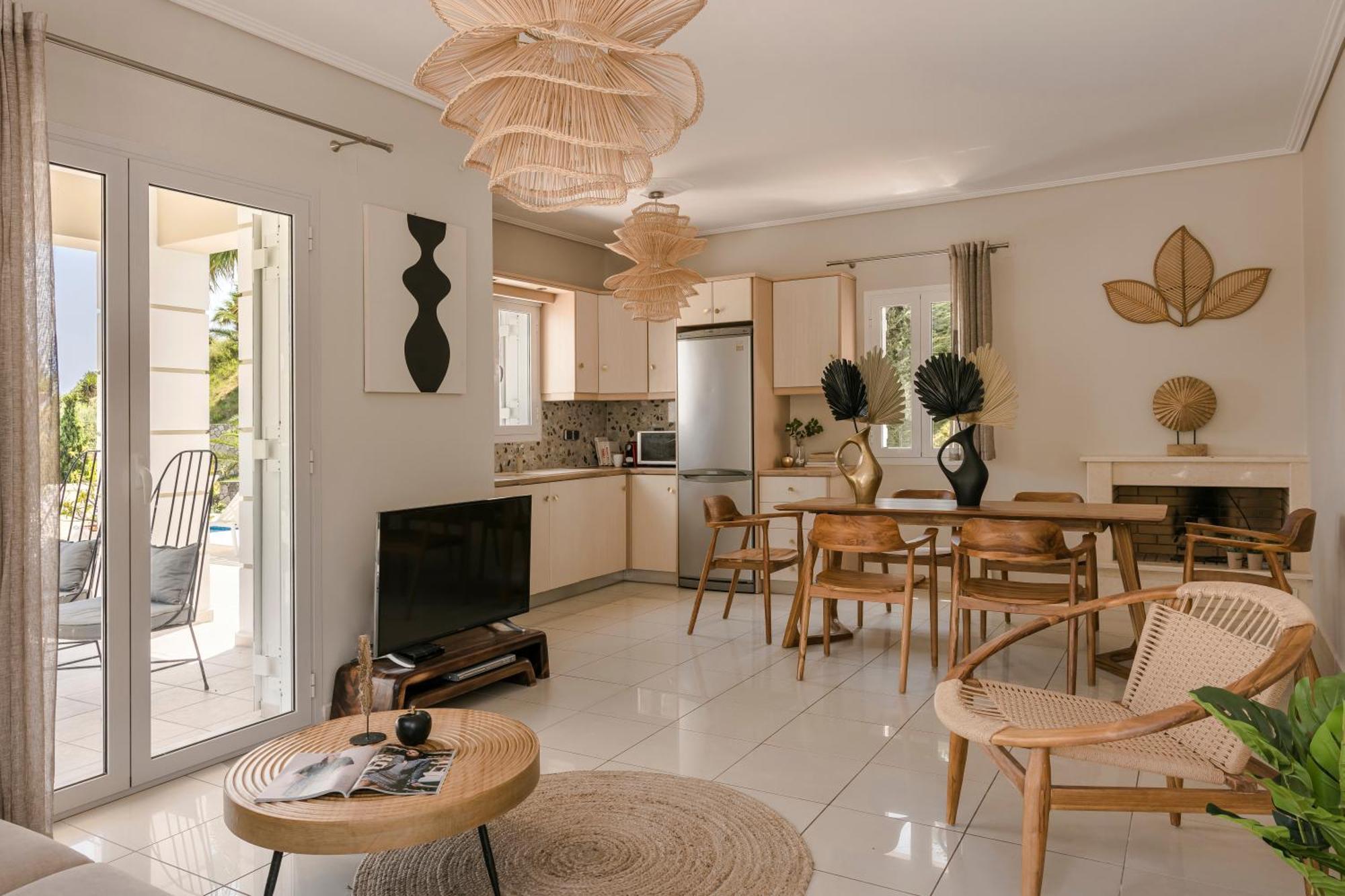 Karavádhos Sea View Villa Kefaloniaprivatevillas מראה חיצוני תמונה